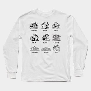 Stawanus Buildings Long Sleeve T-Shirt